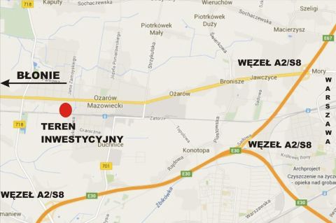 Sprzedaż Działka Ożarów Mazowiecki