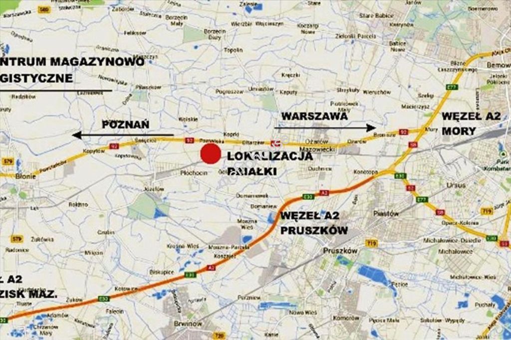 Plot   for sale, Warszawski Zachodni, Płochocin