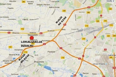 Sprzedaż Działka Ożarów Mazowiecki