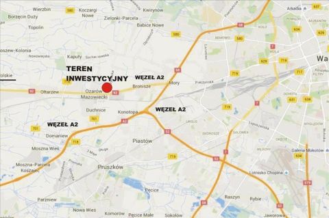 Sprzedaż Działka Ożarów Mazowiecki