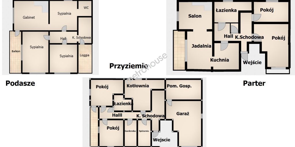 Dom na sprzedaż, Rzeszowski, Boguchwała