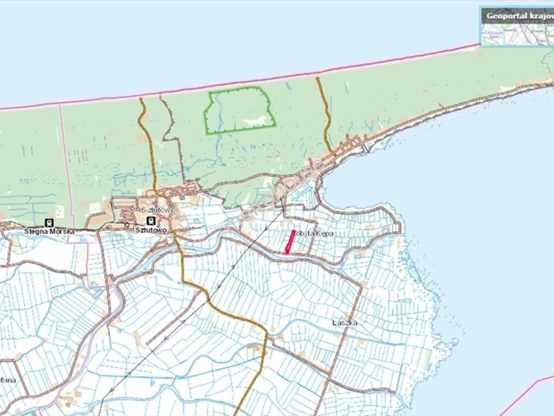 Działka na sprzedaż, Nowodworski, Sztutowo, Kobyla Kępa