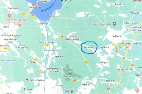 Sprzedaż Działka Sieraków, pow. wołomiński