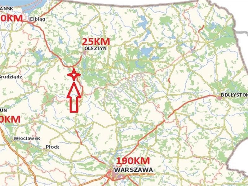 Działka na sprzedaż, Olsztyński, Królikowo