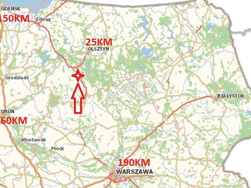 Działka na sprzedaż, Olsztyński, Królikowo