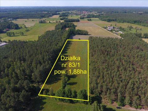 Sprzedaż Działka Prusowy Borek, pow. szczycieński