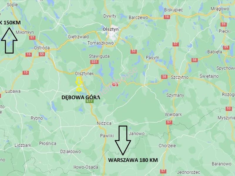 Działka na sprzedaż, Olsztyński, Nowa Wieś Ostródzka