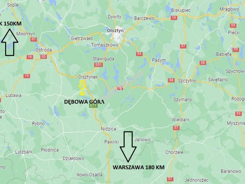 Działka na sprzedaż, Olsztyński, Nowa Wieś Ostródzka