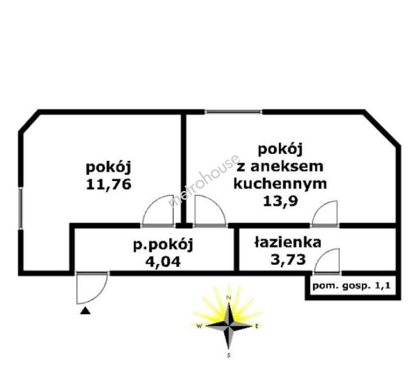 Mieszkanie na wynajem, Iława, Osiedle Kopernika, Wojska Polskiego