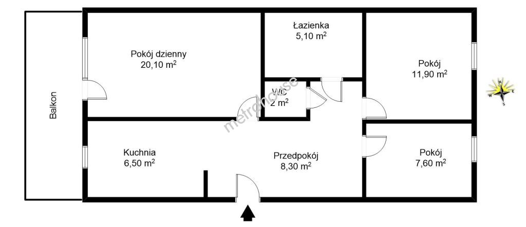 Flat  for sale, Puławski, Puławy, Lessla