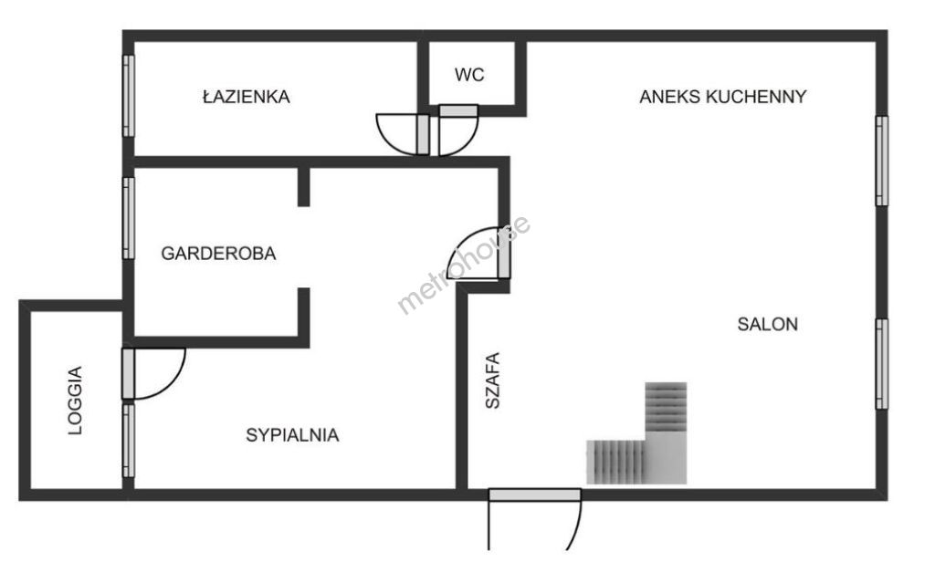 Mieszkanie na sprzedaż, Szczecinecki, Borne Sulinowo, Konopnickiej