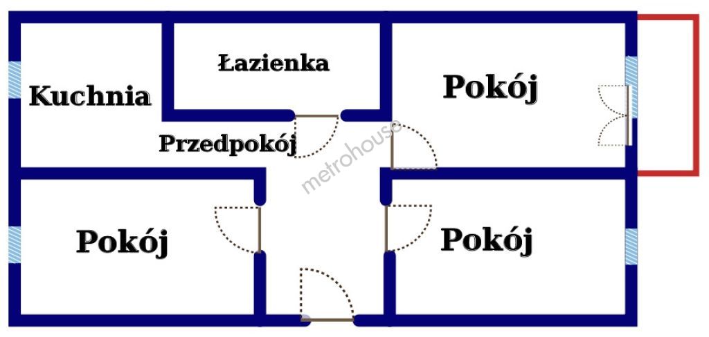 Mieszkanie na sprzedaż, Szczecinecki, Trzebiele, Trzebiele