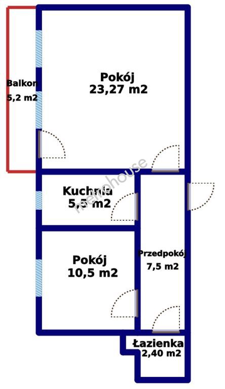 Mieszkanie na sprzedaż, Inowrocławski, Inowrocław, Wachowiaka
