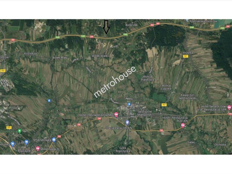 Działka na sprzedaż, Ropczycko-Sędziszowski, Sędziszów Małopolski