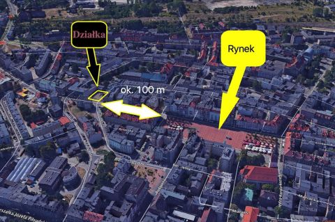 Sprzedaż Działka Śródmieście, Bytom