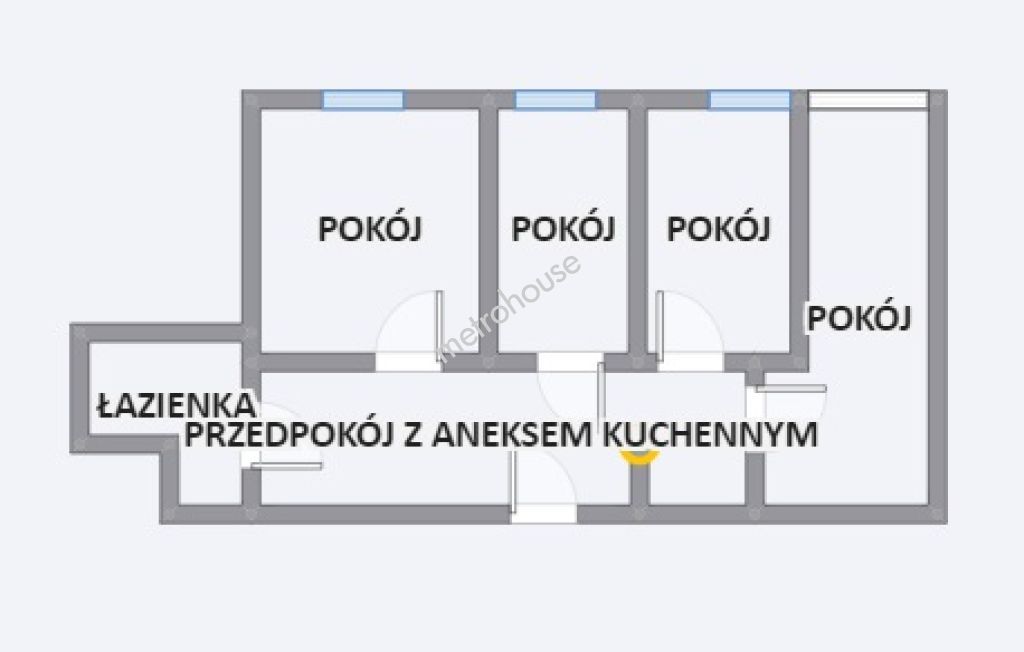 Flat  for sale, Katowice, Os Paderewskiego, Graniczna