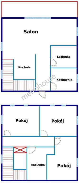 House  for sale, Poddębicki, Wartkowice
