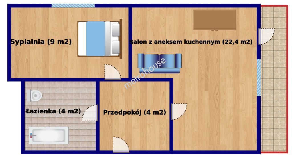 Mieszkanie na sprzedaż, Kraków, Bieżanów-Prokocim, Jerzmanowskiego