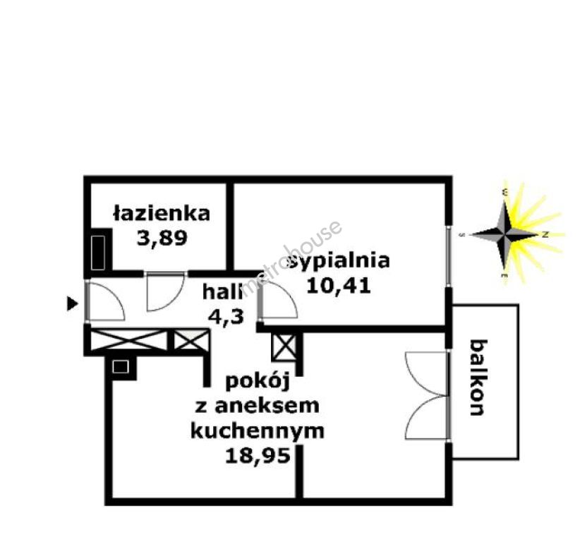 Flat  for sale, Legionowski, Wieliszew, Książęca