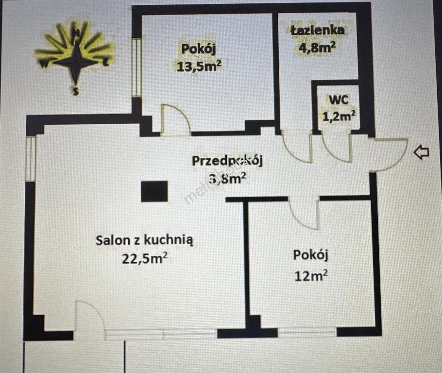 Mieszkanie na sprzedaż, Warszawa, Mokotów, Bacha