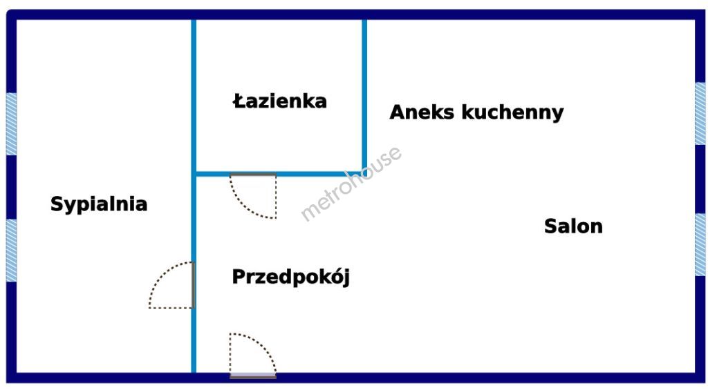 Flat  for rent, Łódź, Bałuty, Aleksandrowska
