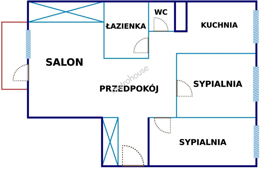 Flat  for sale, Legionowo, Osiedle Jagiellońska, Marysieńki