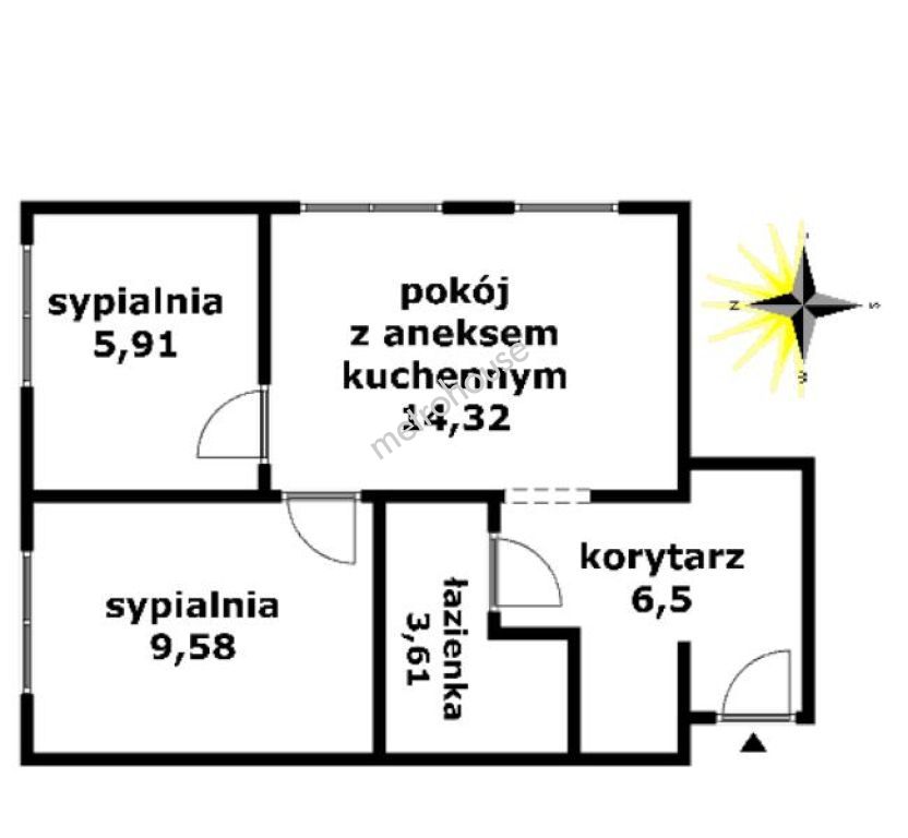 Mieszkanie na sprzedaż, Jeleniogórski, Szklarska Poręba, Jedności Narodowej