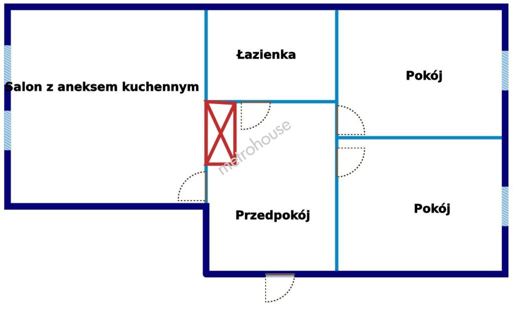 Mieszkanie na sprzedaż, Łódź, Bałuty, Wojska Polskiego