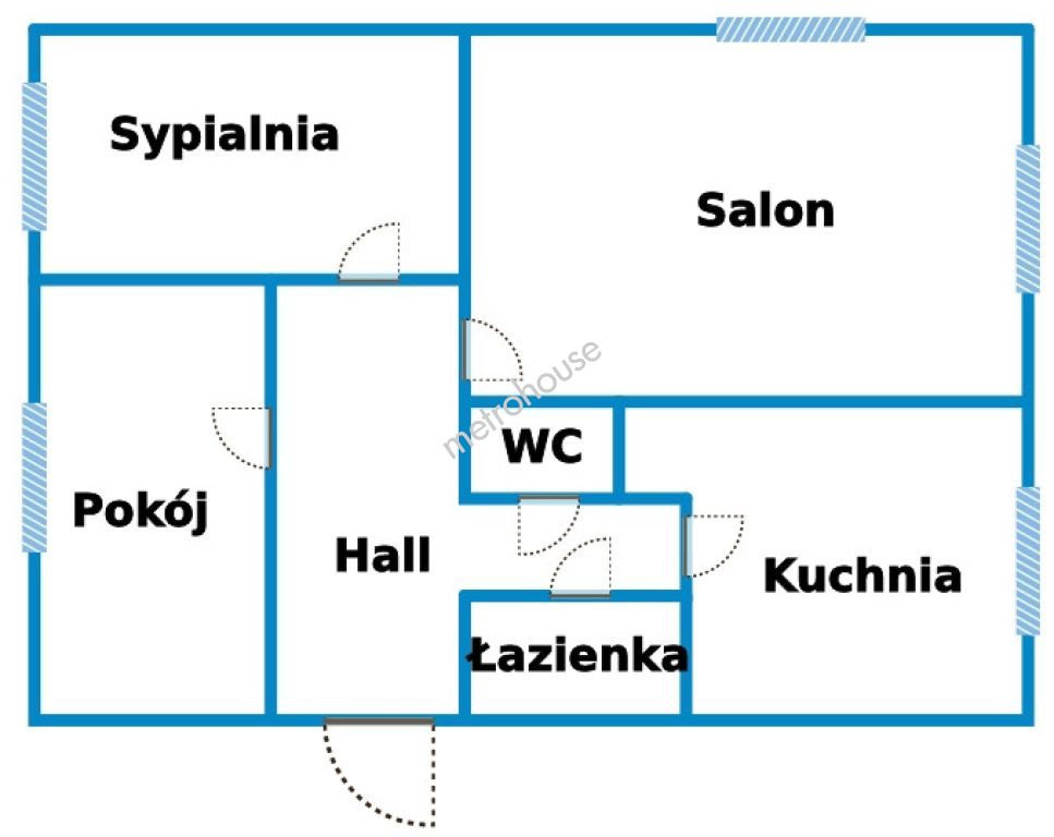 Flat  for sale, Ruda Śląska, Dunajewskiego