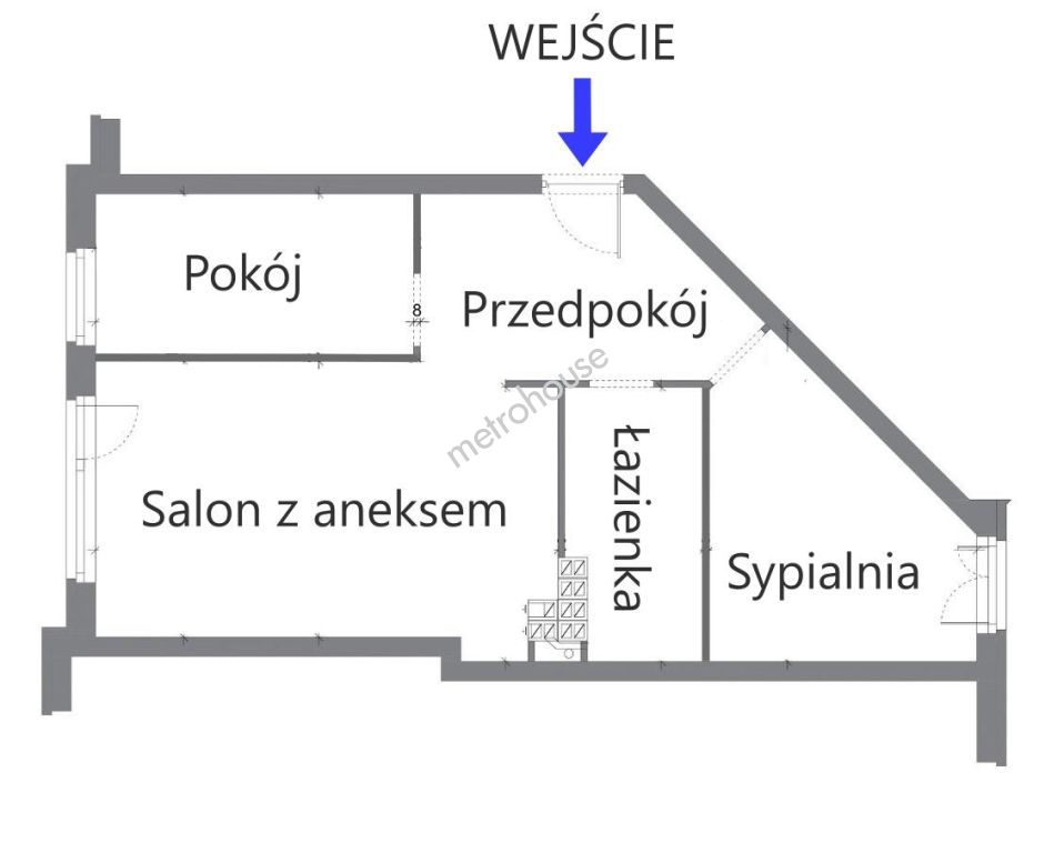 Mieszkanie na sprzedaż, Gorzów Wielkopolski, Obrońców Pokoju