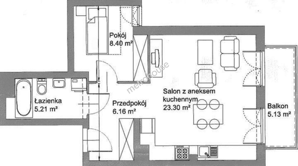 Mieszkanie na sprzedaż, Kraków, Bieżanów, Braci Czeczów