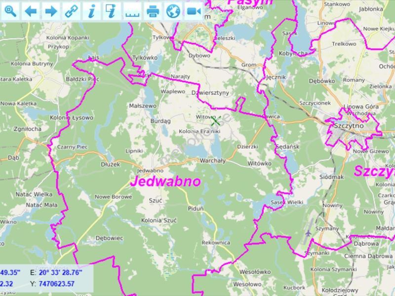 Działka na sprzedaż, Szczycieński, Witowo