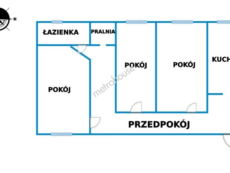 Mieszkanie na sprzedaż, Pabianice, Centrum