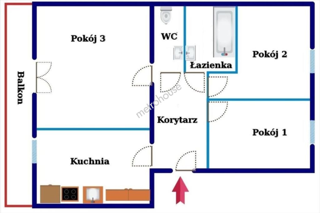 Flat  for sale, Bialski, Międzyrzec Podlaski, Brzeska
